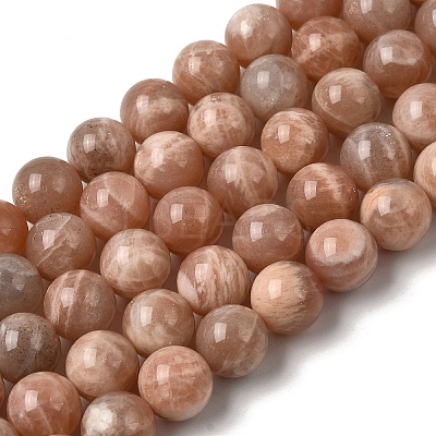 Natural Sunstone Beads Strands GG-CBA56E5-01B-1