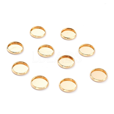 304 Stainless Steel Cabochon Settings STAS-Y001-12C-G-1