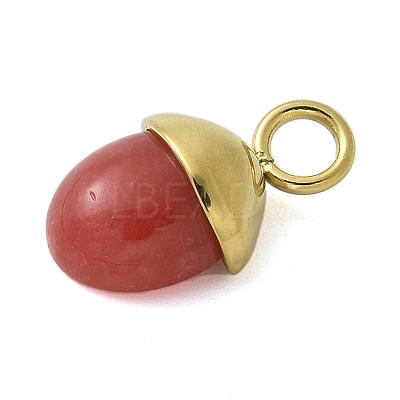 Natural Carnelian(Dyed & Heated) Pendants STAS-L277-07G-08-1