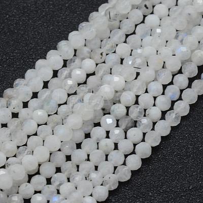 Natural Rainbow Moonstone Beads Strands G-E411-08-4mm-1