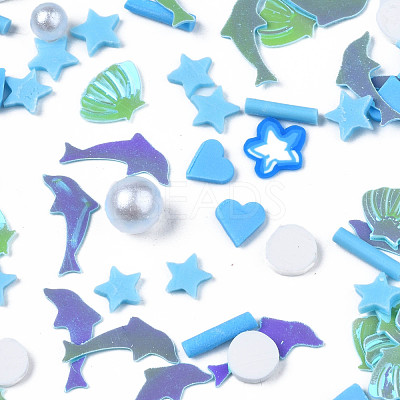 Handmade Polymer Clay Sprinkles Mix CLAY-N006-87-1