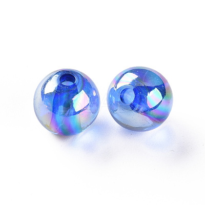 Transparent Acrylic Beads MACR-S370-B10mm-750-1