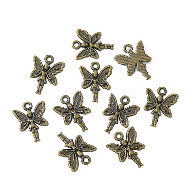 Tibetan Style Alloy Finding Pendants LS-EDD002Y-AB-1