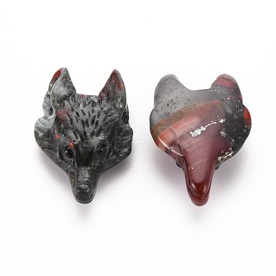Natural Africa Bloodstone Pendants G-S336-69-07-1
