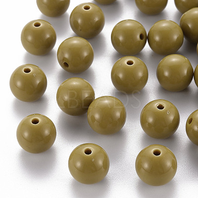 Opaque Acrylic Beads MACR-S370-C16mm-29-1