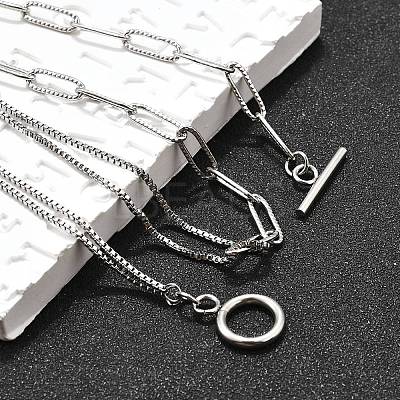 Non-Tarnish 304 Stainless Steel Chain Necklaces X-NJEW-JN02767-1