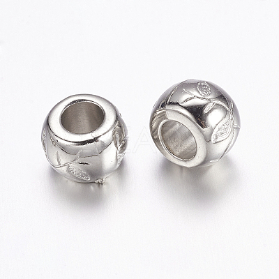 CCB Plastic European Beads LS-CCB-F006-02P-1