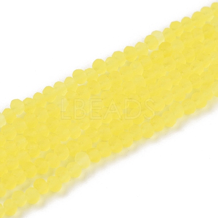 Transparent Glass Beads Strands EGLA-A044-T1mm-MD29-1