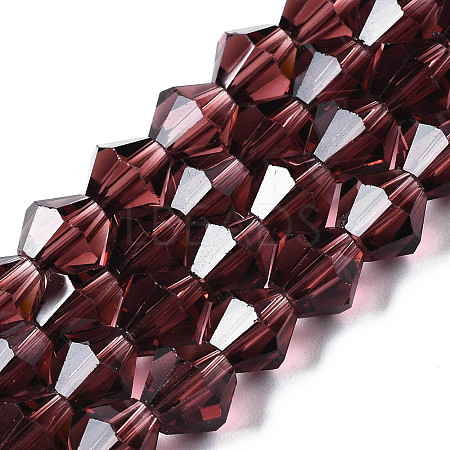 Imitation Austrian Crystal 5301 Bicone Beads GLAA-S026-6mm-05-01-1