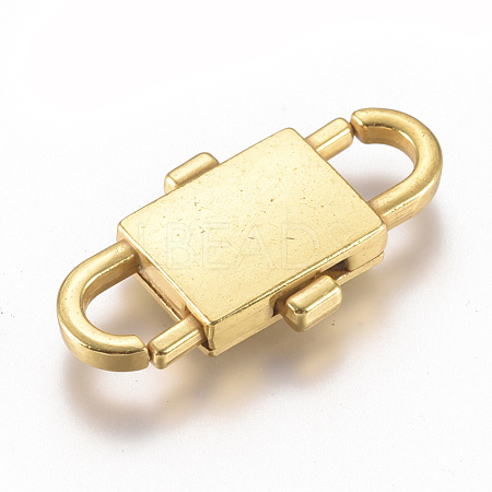 Adjustable Alloy Chain Buckles PALLOY-WH0070-35G-1