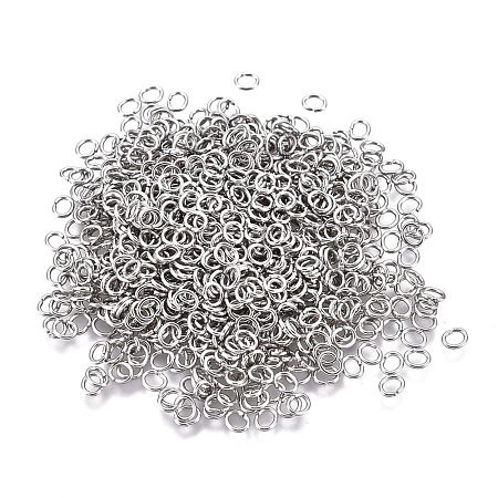 304 Stainless Steel Jump Rings STAS-F250-11P-A-1