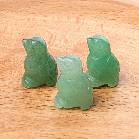 Natural Green Aventurine Carved Bird Figurines PW-WGD7FD8-05-1