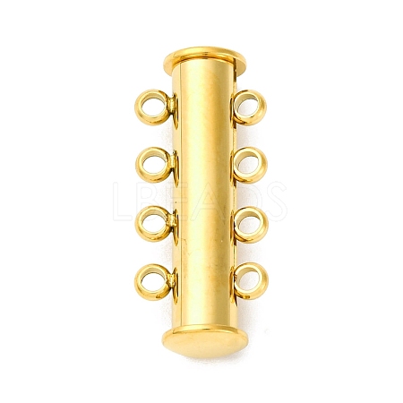 304 Stainless Steel Slide Lock Clasps STAS-A117-07B-G-1