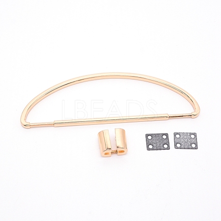 Alloy Bag Handles PALLOY-WH0071-86LG-1