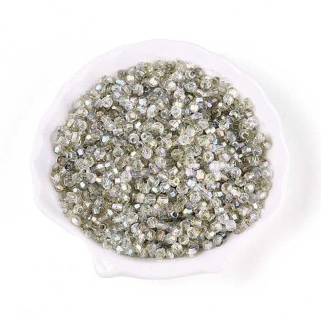 Transparent Spray Painted Glass Beads LS-EGLA-N018-4mm-03-1