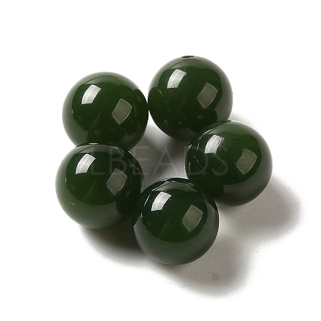 Natural Nephrite Jade Beads G-NH0001-08B-1