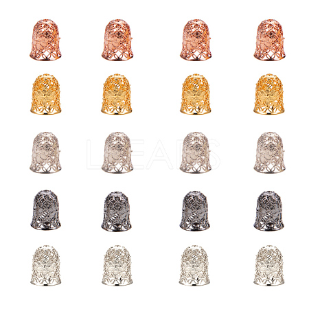 Brass Bead Caps KK-PH0034-79-1