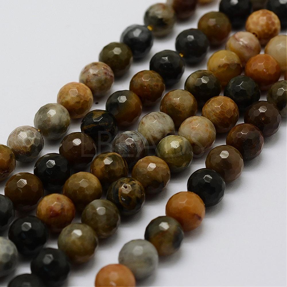 Natural Petrified Wood Bead Strands - Lbeads.com