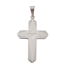 304 Stainless Steel Rhinestone Pendants STAS-G346-47C-P-1
