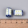 Handmade Porcelain Ceramic Beads PORC-Q005-04B-3