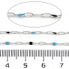 Brass Dapped Chains AJEW-Q153-03P-09-3