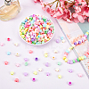 750Pcs 3 Style Plastic Beads KY-NB0001-30-6