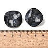 Opaque Acrylic Imitation Gemstone Beads OACR-G061-01B-3