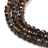Natural Tiger Eye Beads Strands G-M399-03A-01-4