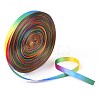 Rainbow Gradient Polyester Ribbon OCOR-G008-01A-1