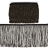 Polyester Tassel Lace Trim SRIB-WH0011-251A-01-1