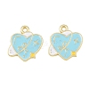 Alloy Enamel Pendants AL-CBA0485-02A-G02-1