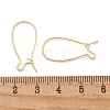 Brass Hoop Earring Findings KK-H503-24G-2