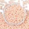 Opaque Colours Luster Glass Seed Beads X1-SEED-P008-01C-14-3