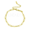 925 Sterling Silver Paperclip Chain Bracelets BJEW-I314-055G-1