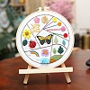 DIY Embroidery Animal Stitches Practice Kit for Beginners DIY-NH0006-01C-6