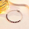 Natural Garnet Beads Strands G-OC0001-25-4mm-6