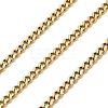 316L Surgical Stainless Steel Curb Chains CHS-H115-01C-G-1