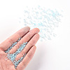 11/0 Grade A Transparent Glass Seed Beads X-SEED-N001-E-315-4