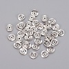 Tibetan Style Wavy Spacer Beads X-TIBEP-A11067-AS-FF-1