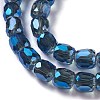 Electroplate Glass Beads GLAA-F108-14A-02-1