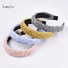 Soft Faux Mink Fur Cords OCOR-S115-01G-3