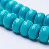 Natural Magnesite Bead Strands G-P286-05-6mm-3