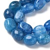 Dyed Natural Malaysia Jade Beads Strands G-P528-I13-01-3