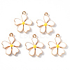 Alloy Enamel Pendants ENAM-R058-01B-1