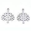 Non-Tarnish 201 Stainless Steel Pendants STAS-S081-022-1
