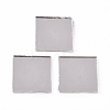 Mirror Glass Mosaic Tiles GLAA-WH0015-57-2