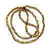 Transparent Electroplate Glass Beads Strands EGLA-A039-T2mm-UA01-2