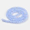 Electroplate Glass Beads Strands X-EGLA-A034-J2mm-L03-2