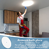 Flat Round PP Lamp Shade Diffuser FIND-WH0152-204-7