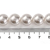 Baking Paint Pearlized Glass Pearl Round Bead Strands X-PEAR-H019-02E-04-5